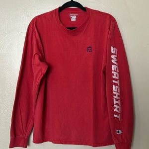 Champion Men’s Long Sleeve Sweatshirt. Vintage. Size Large.